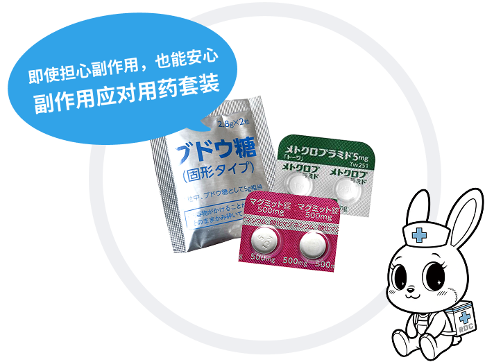 担心副作用也能更安心：副作用应对药物组合